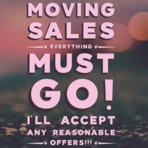Moving sale!